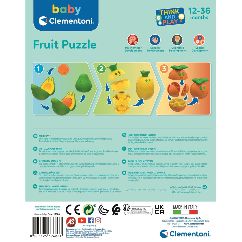 Clementoni Baby Fruit