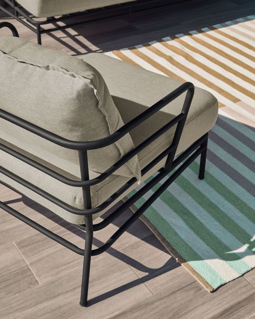 Kave Home   Mareluz Outdoor Fauteuil