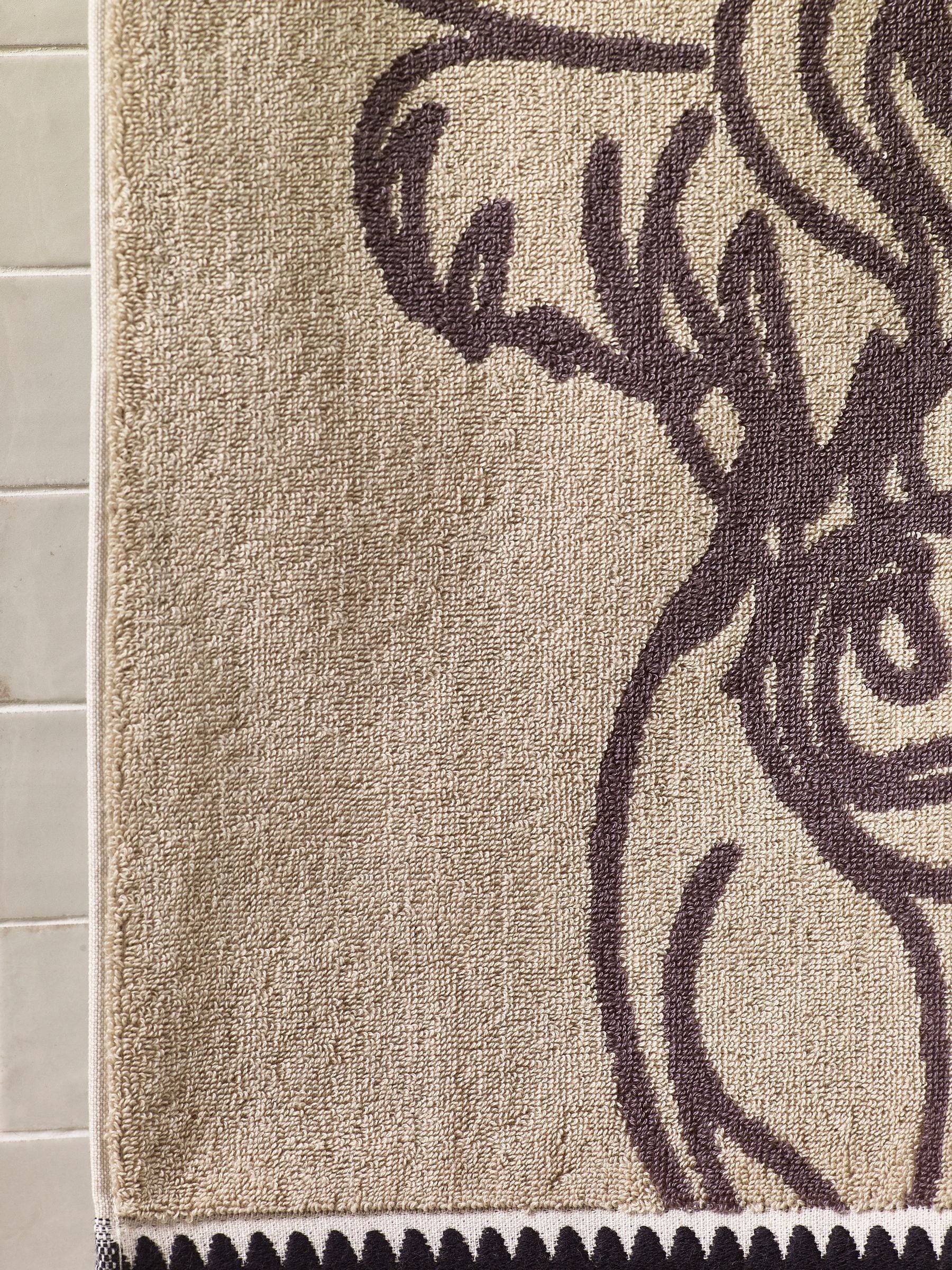 Hamish the Highland Cow 100% katoenen handdoek