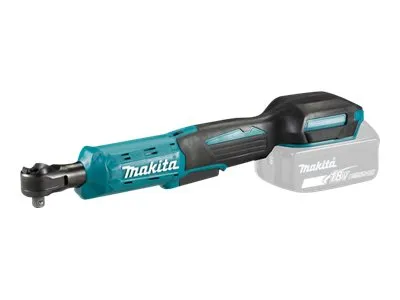 Makita skraldenøgle 18V - DWR180Z, m/udskiftelig adapter 1/4'' & 3/8'' u/batt. & lader - SOLO