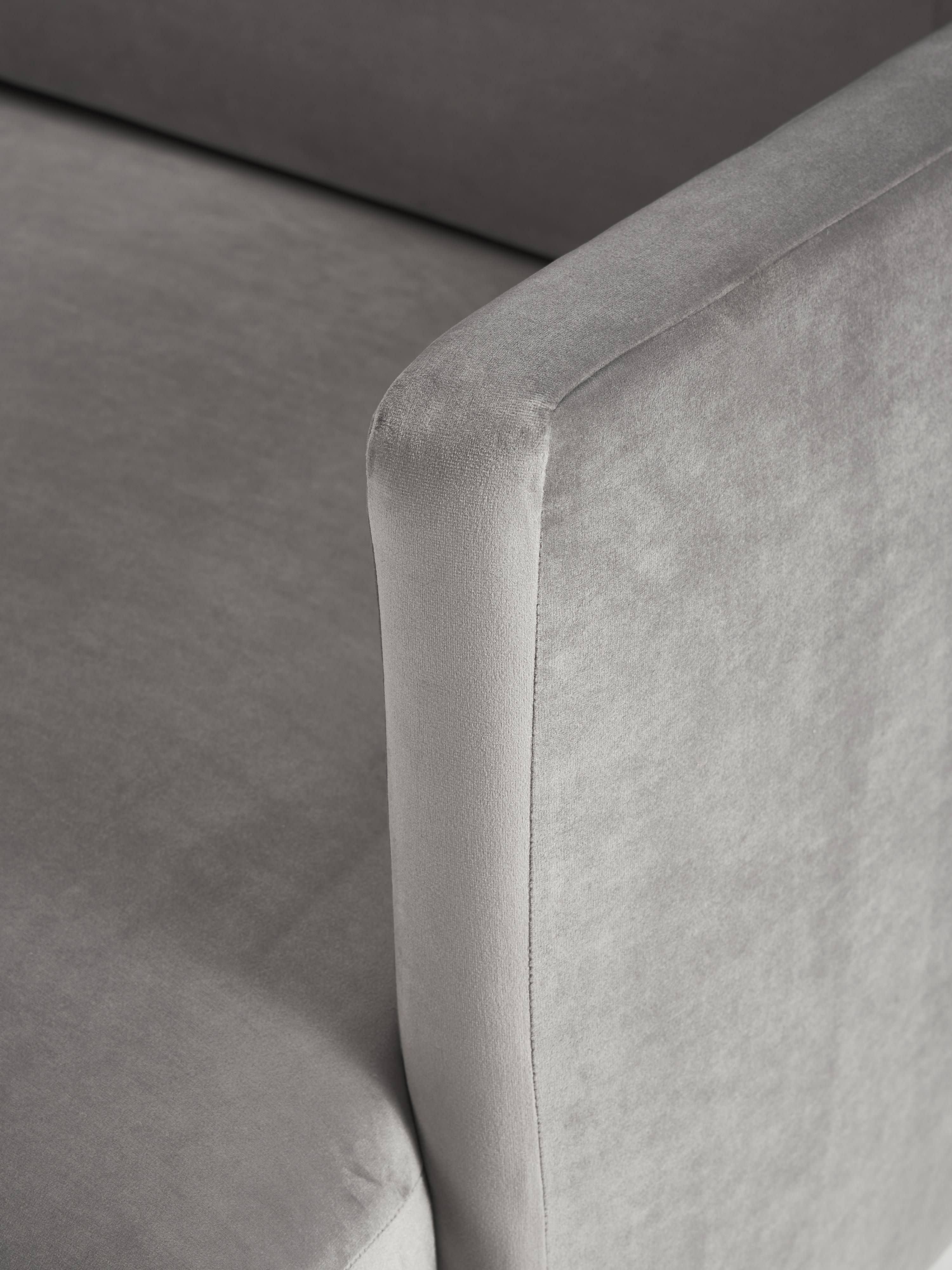 Fluwelen chaise longue Fluente