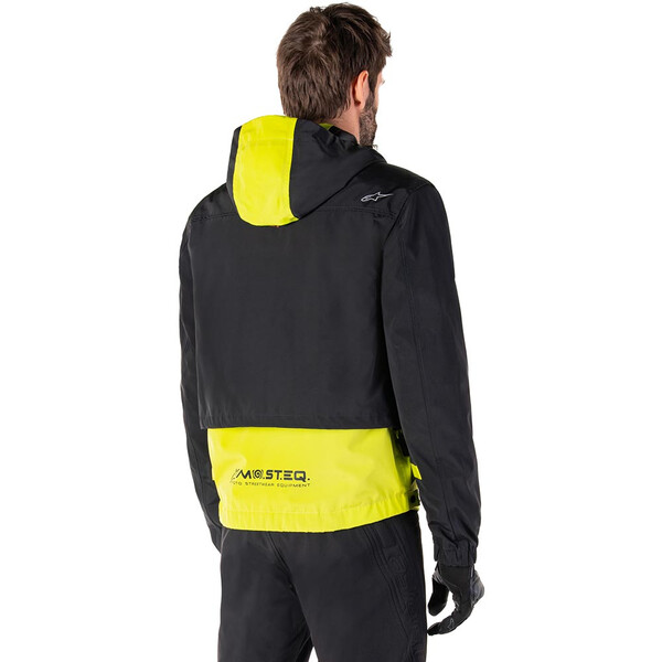 Alpinestars - Blouson Mootant Waterproof Noir / Jaune fluo