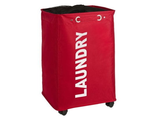 WENKO - Panier à linge corno 79 l. - rouge