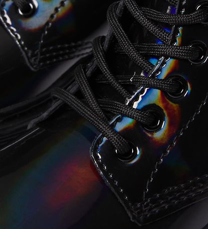 Dr. Martens Stiefel - 1460 J - Rainbow - Schwarz