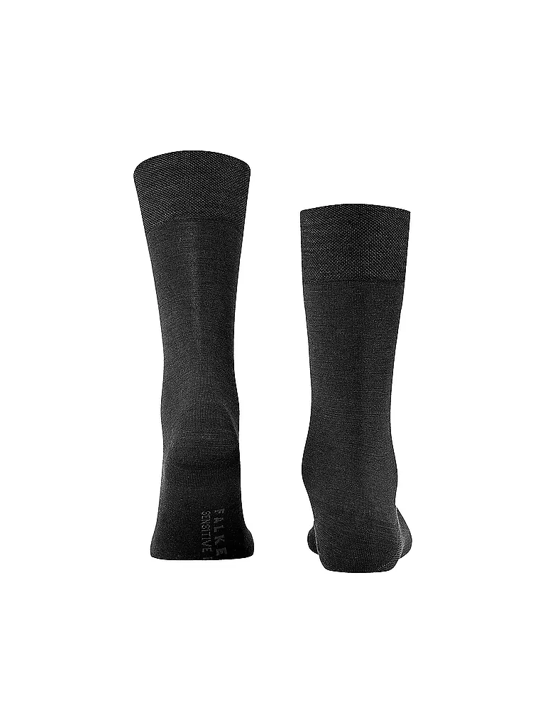 FALKE Herren Socken Sensitive Berlin black schwarz
