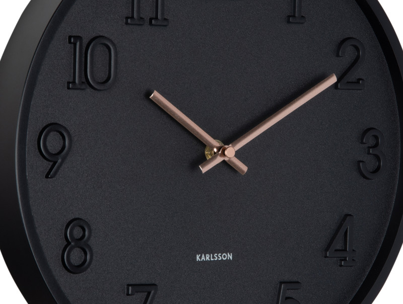 Wall Clock Calma KA6041BK Black
