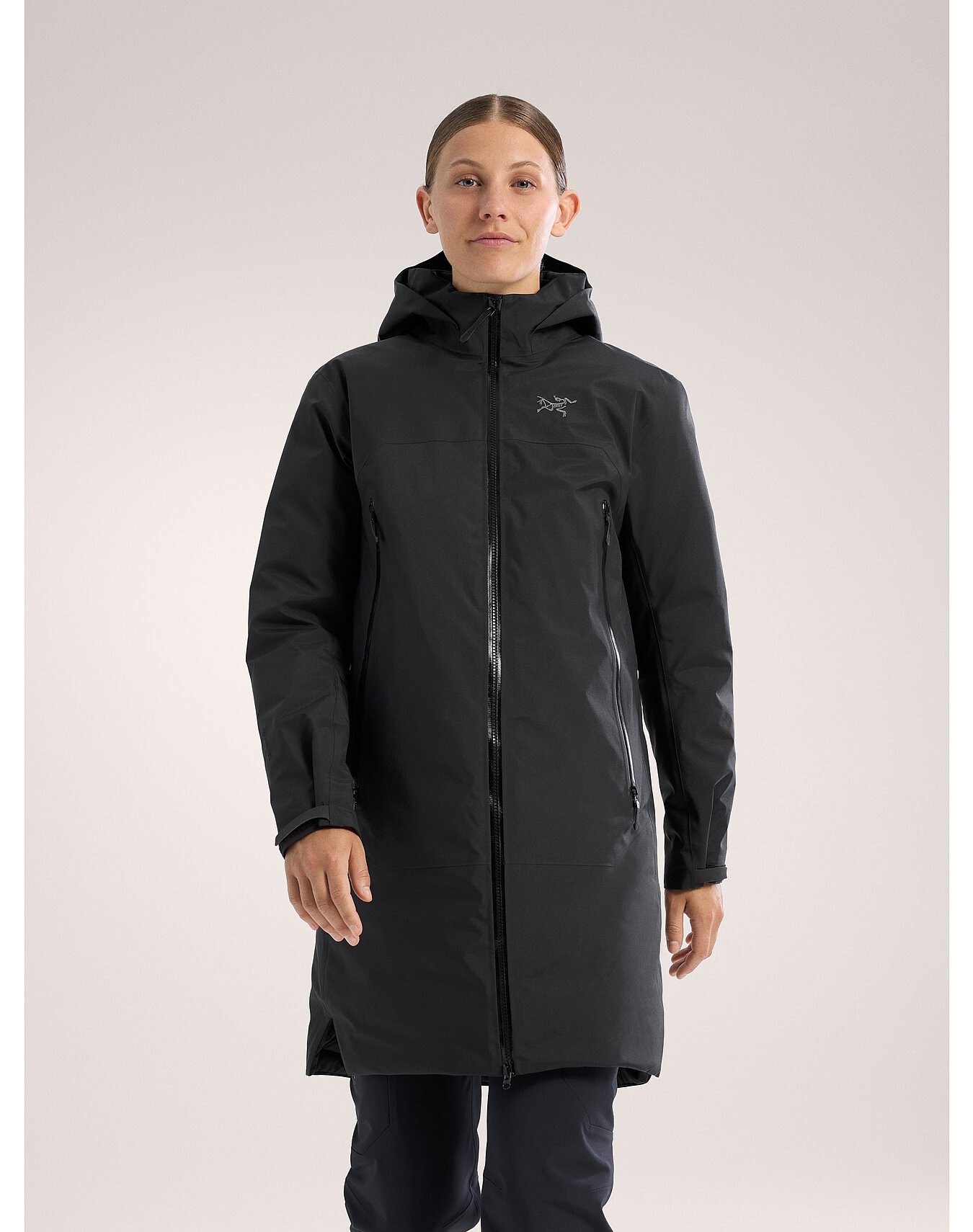 Beta Down Parka Dame Black