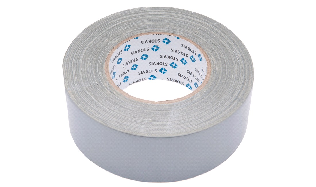 Gaffa tape, sølv, 50mmx50M