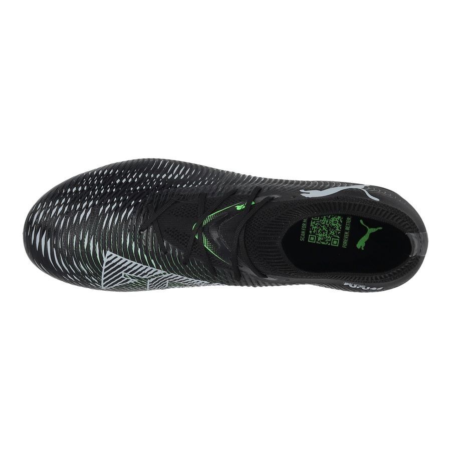 PUMA Future 8 Match FG/AG Eclipse - Noir/Cool Light Gray/Vert