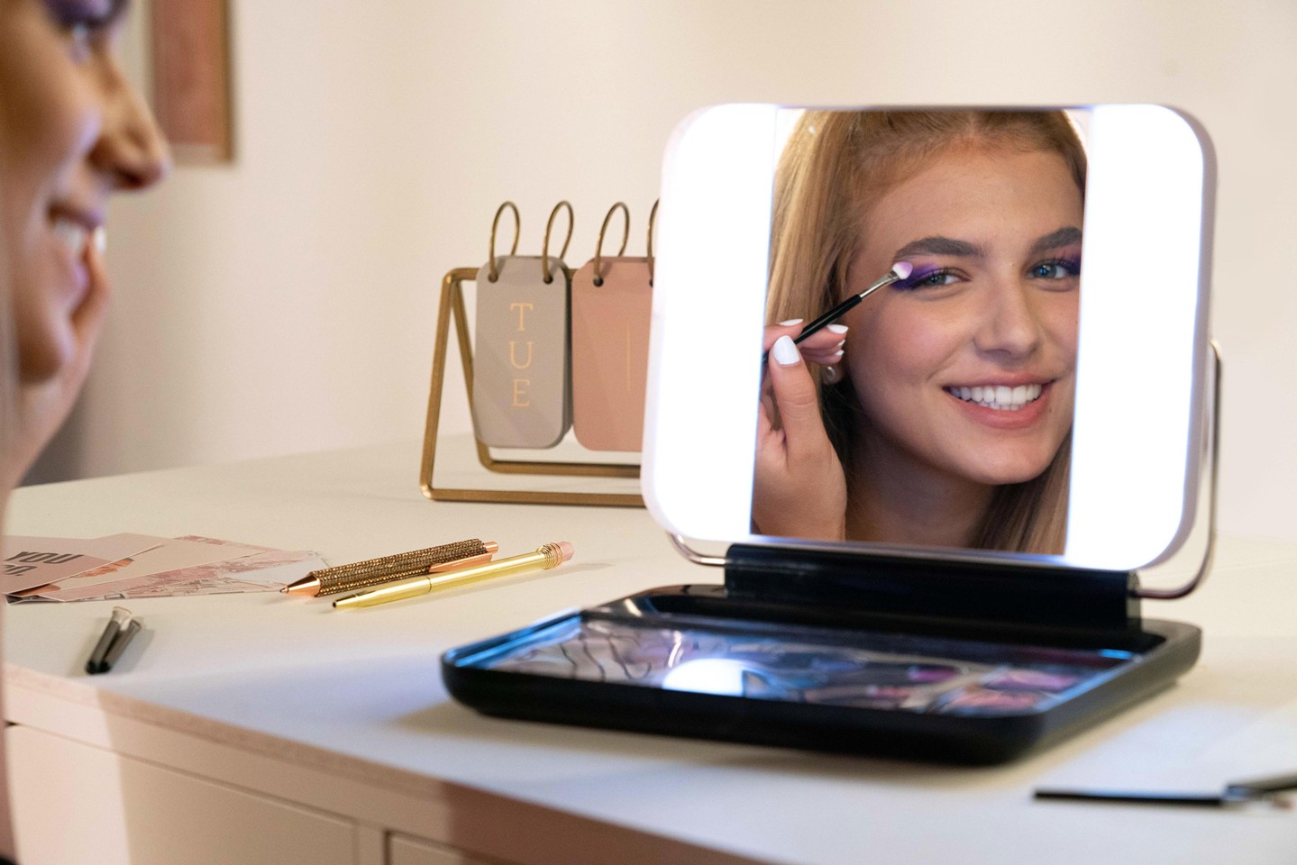 Style 4 Ever - Makeup Etui med LED-lys