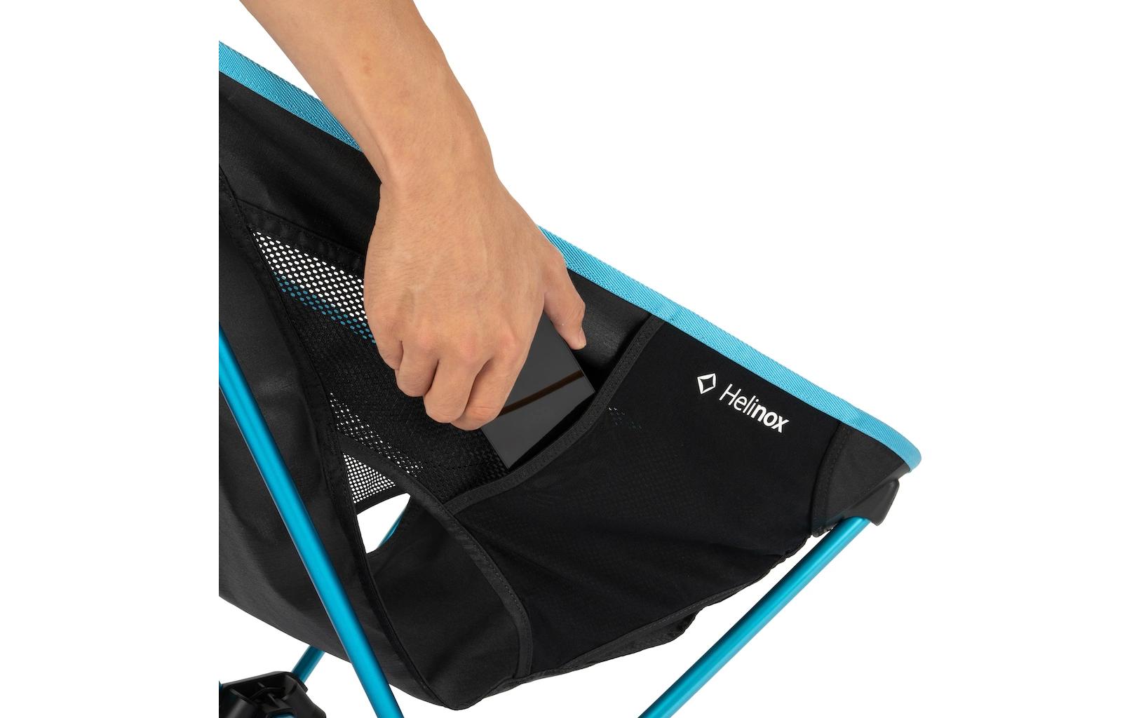 Chair One Highback (re) Schwarz/Türkis<br>Stuhl mit Aluminiumlegierung