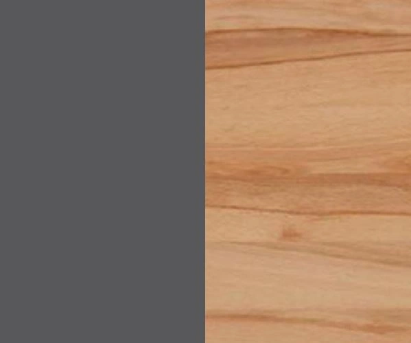 Kleiderschrank INFANSCOLOR I (Farbe: anthrazit/Buche)