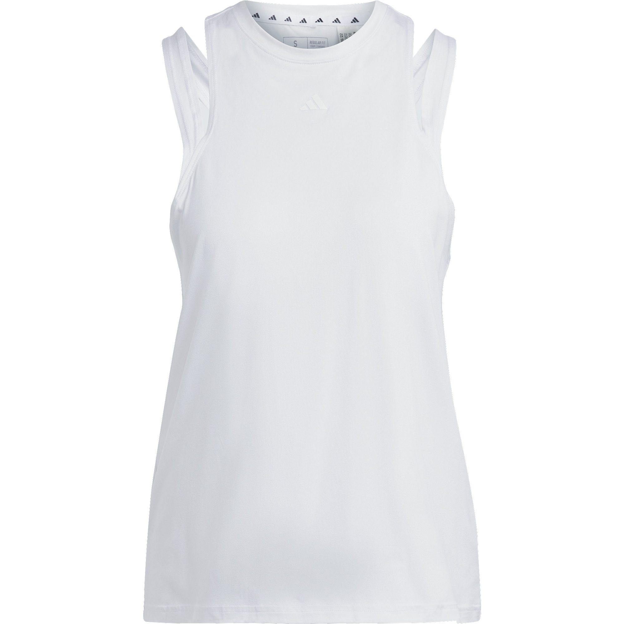 adidas Aeroready Train Essentials 3 Bar Logo Tanktop Damen weiß