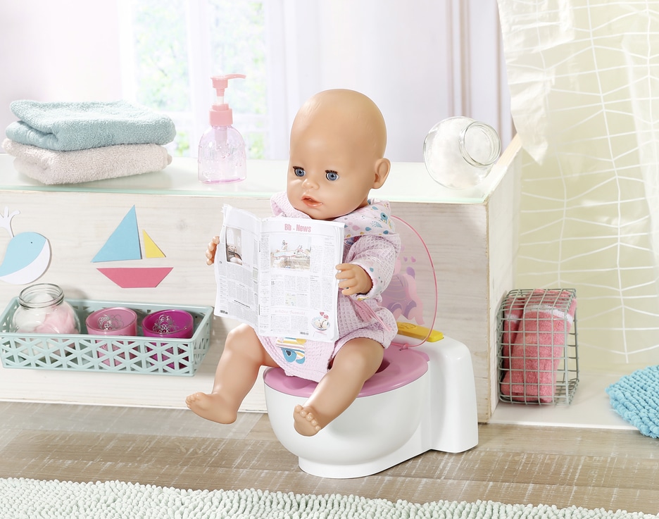 Baby Born Puppen Toilette »Bath« mit Sound