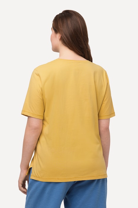 T-Shirt, Sundown, Rundhals, Halbarm, Biobaumwolle