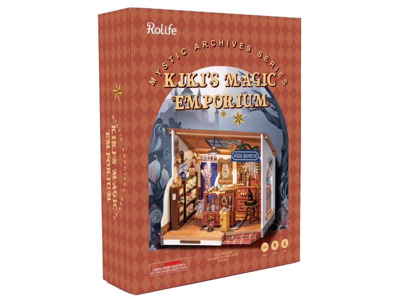 RoboTime Bausatz Magic Emporium 3D-Puzzle aus lasergeschnittenen Holzteilen