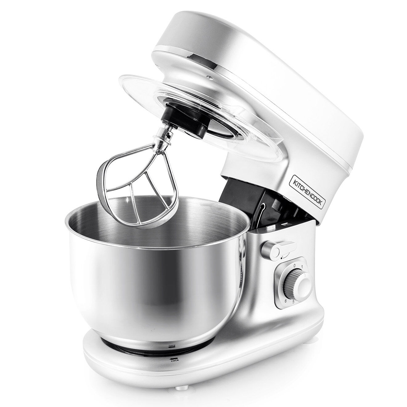 Kitchencook Robot pétrin avec bras amovible à 35° multicolore - 5 L