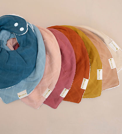 Fabelab Savlesm?kke - Bandana - 3-Pak - Dusty Rose Mix