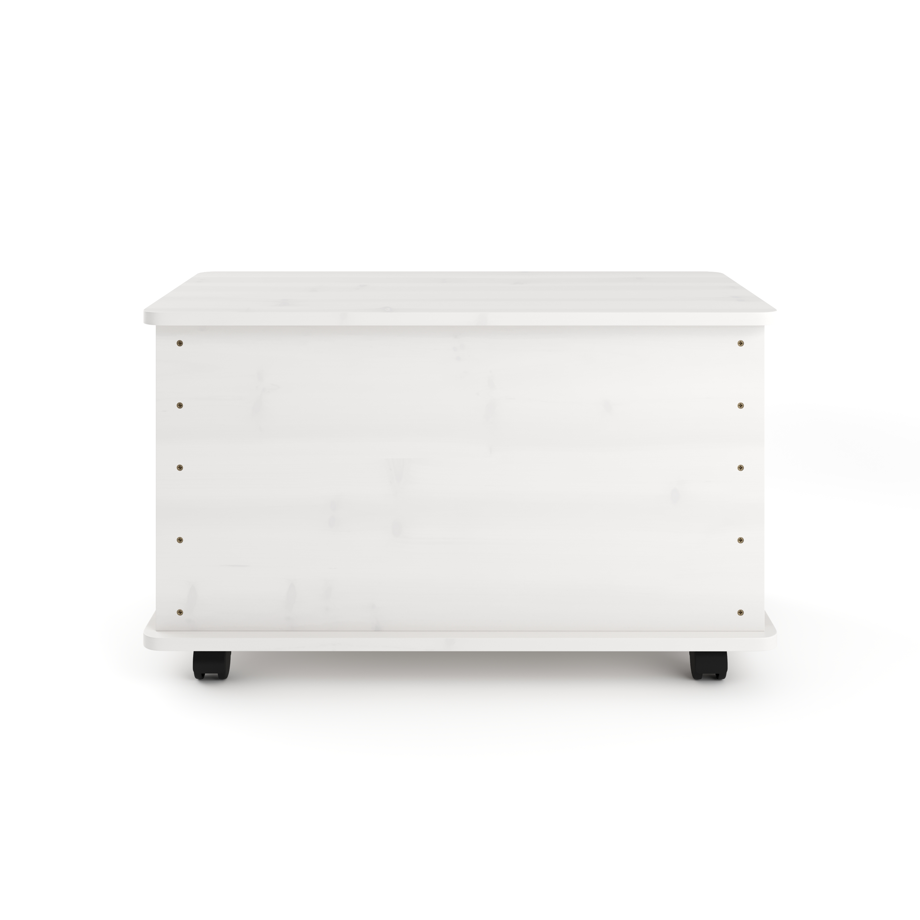 Spielzeugkiste Holz 73 x 40 x 43 cm weiss