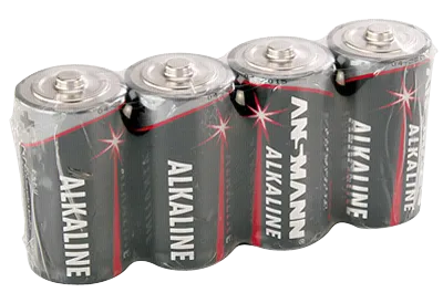 ANSMANN Baby C - Batteri 4 x LR14 - Alkaline