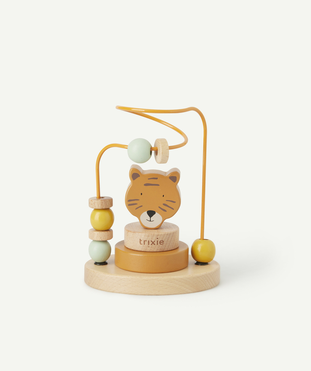 TRIXIELABYRINTHE AVEC PERLES EN BOIS MONSIEUR TIGRE