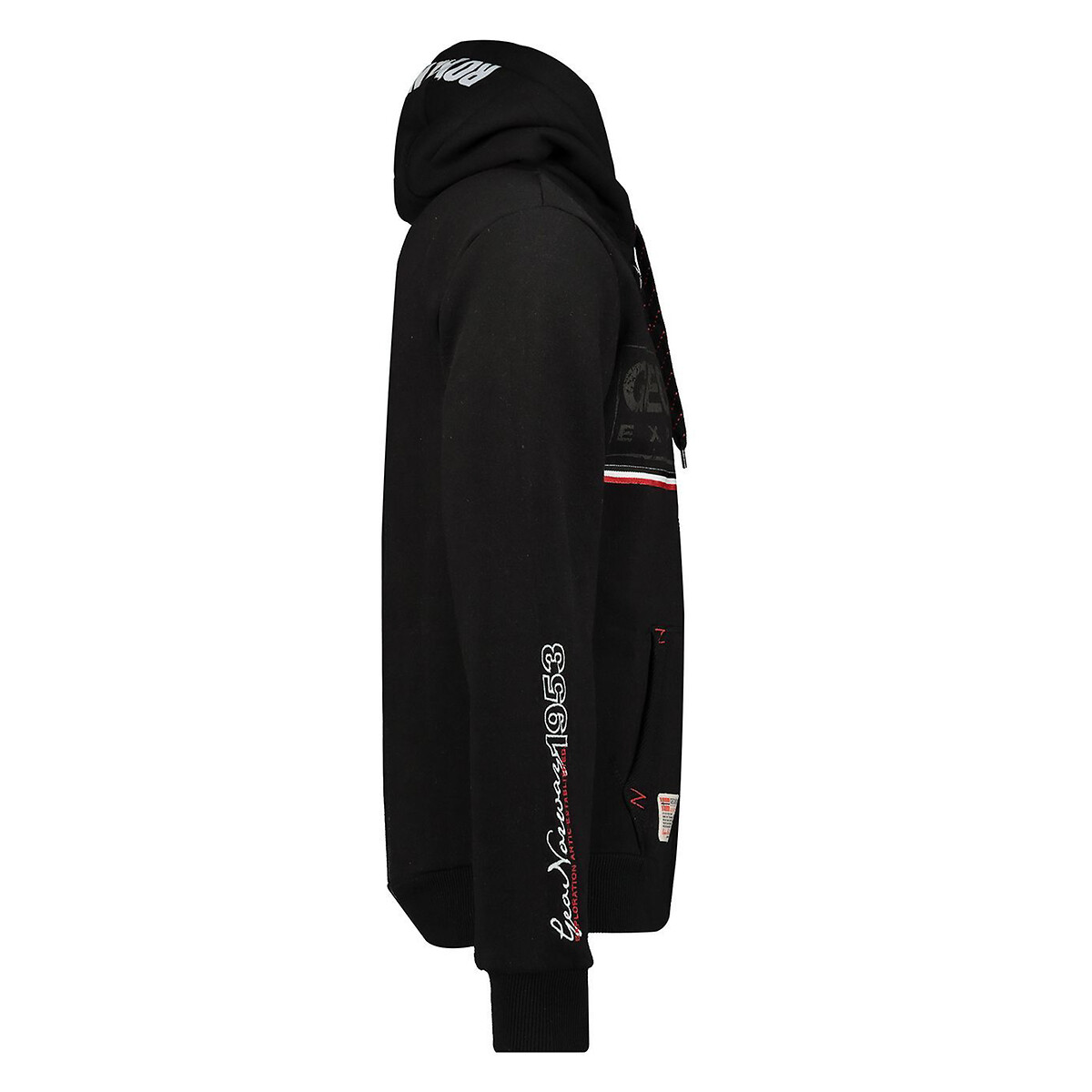 NORUEGA GEOGRÁFICA<br>Moletom com capuz estampado Flipper