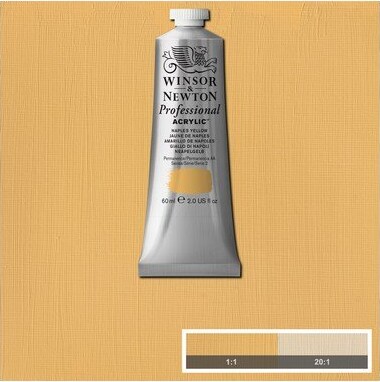 Winsor & Newton - Galeria Akrylmaling - Naples Yellow 60 ML