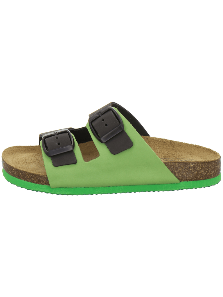 Jungen Pantolette Zweischnaller apfel
