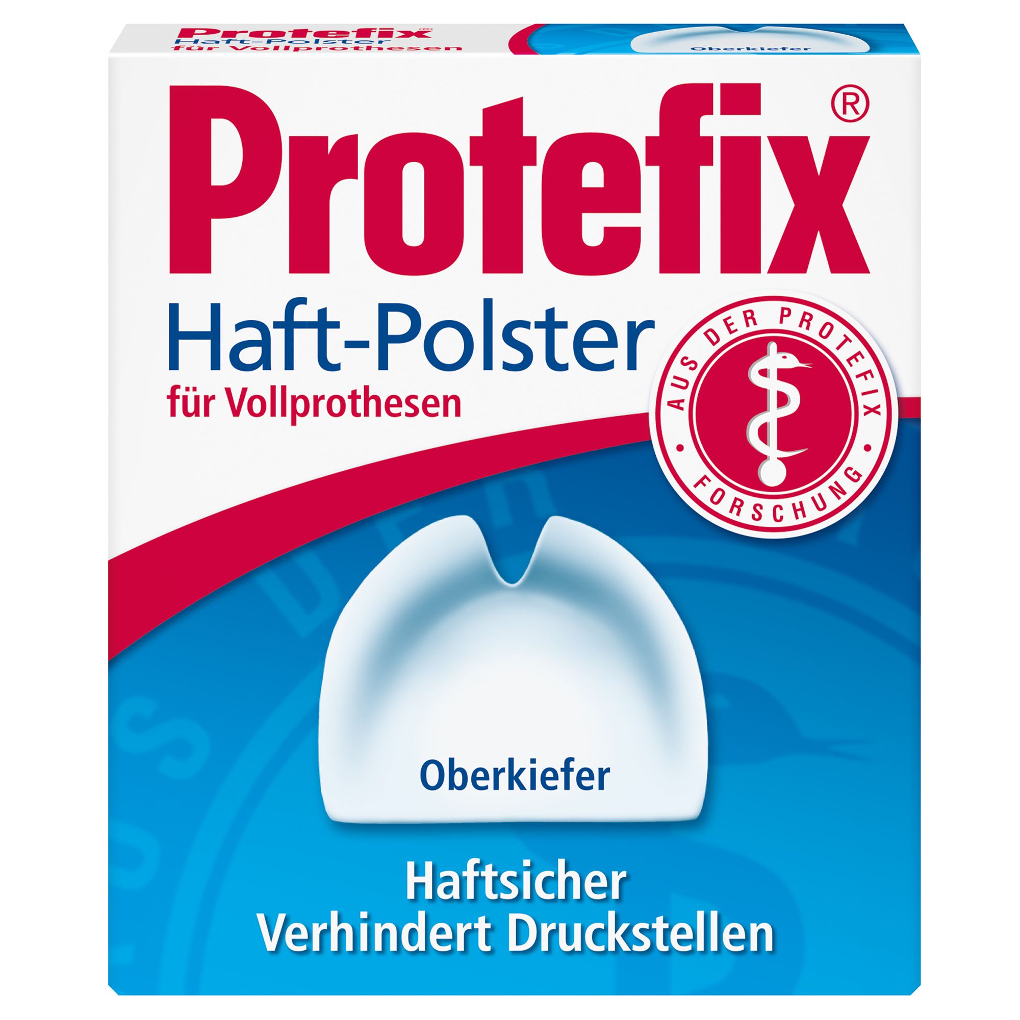Protefix® Haft-Polster für Oberkieferzahnprothesen