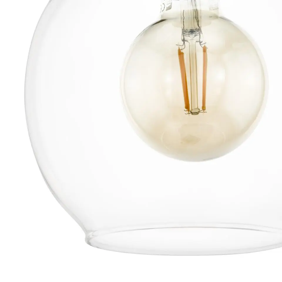 EGLORodingWandlamp-E27-35cm-Zwart/Bruin