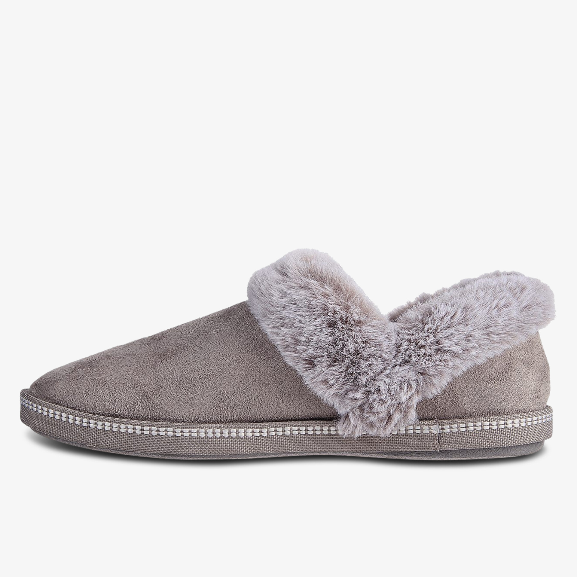 SKECHERS COZY CAMPFIRE FRESH TOAST Damen Hausschuhe grau
