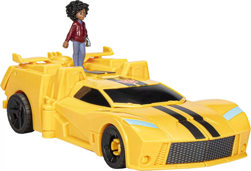 TRANSFORMERS EARTHSPARK SPIN CHANGER BUMBLEBEE ET MO MALTO
