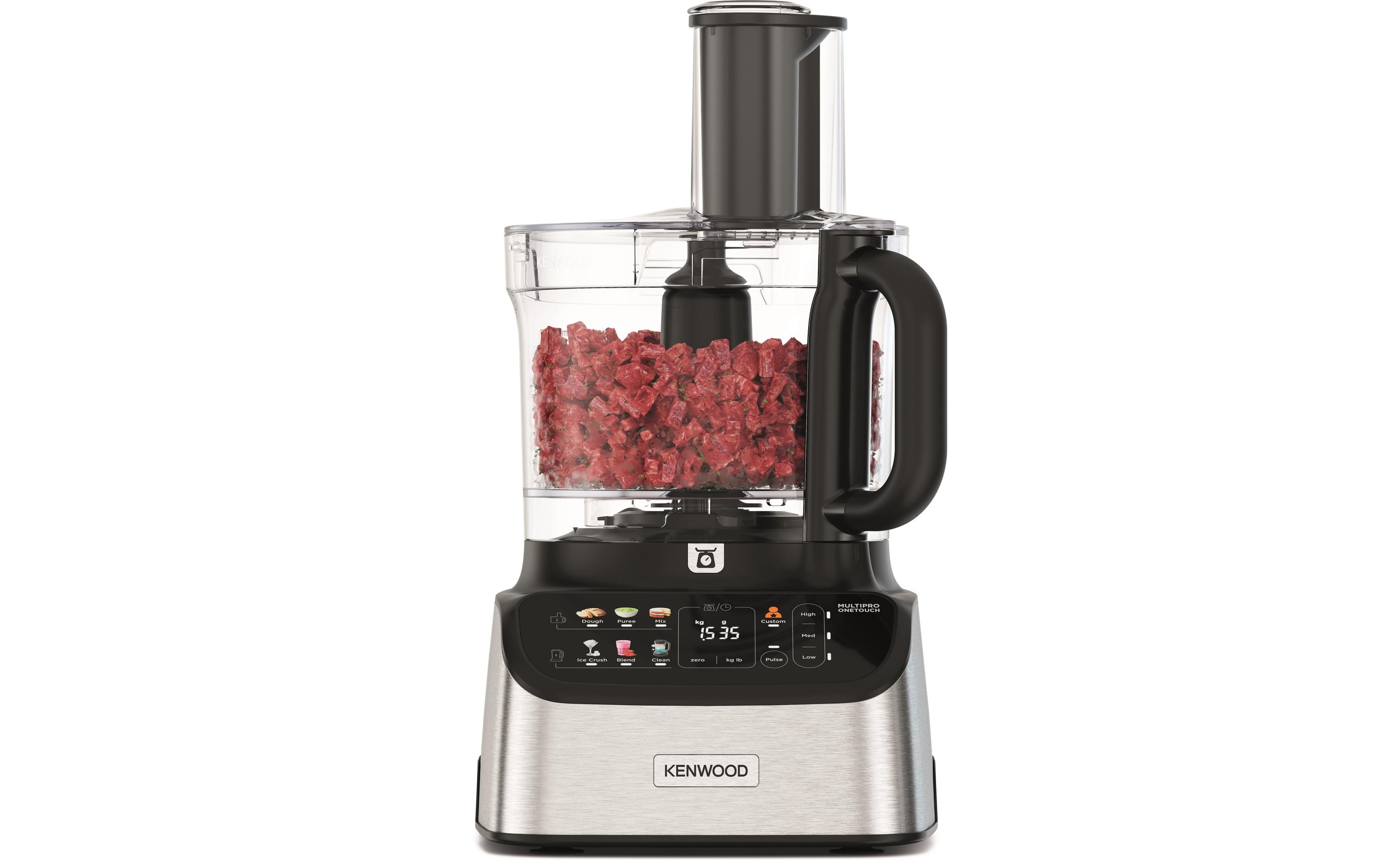 Food Processor FDM73.480SS MultiPro One Touch Silber/Schwarz<br>Multifunktionale Küchenmaschine