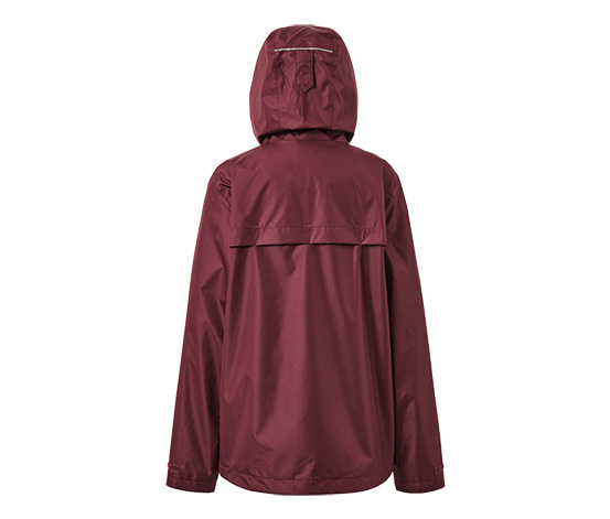Regenjacke, weinrot