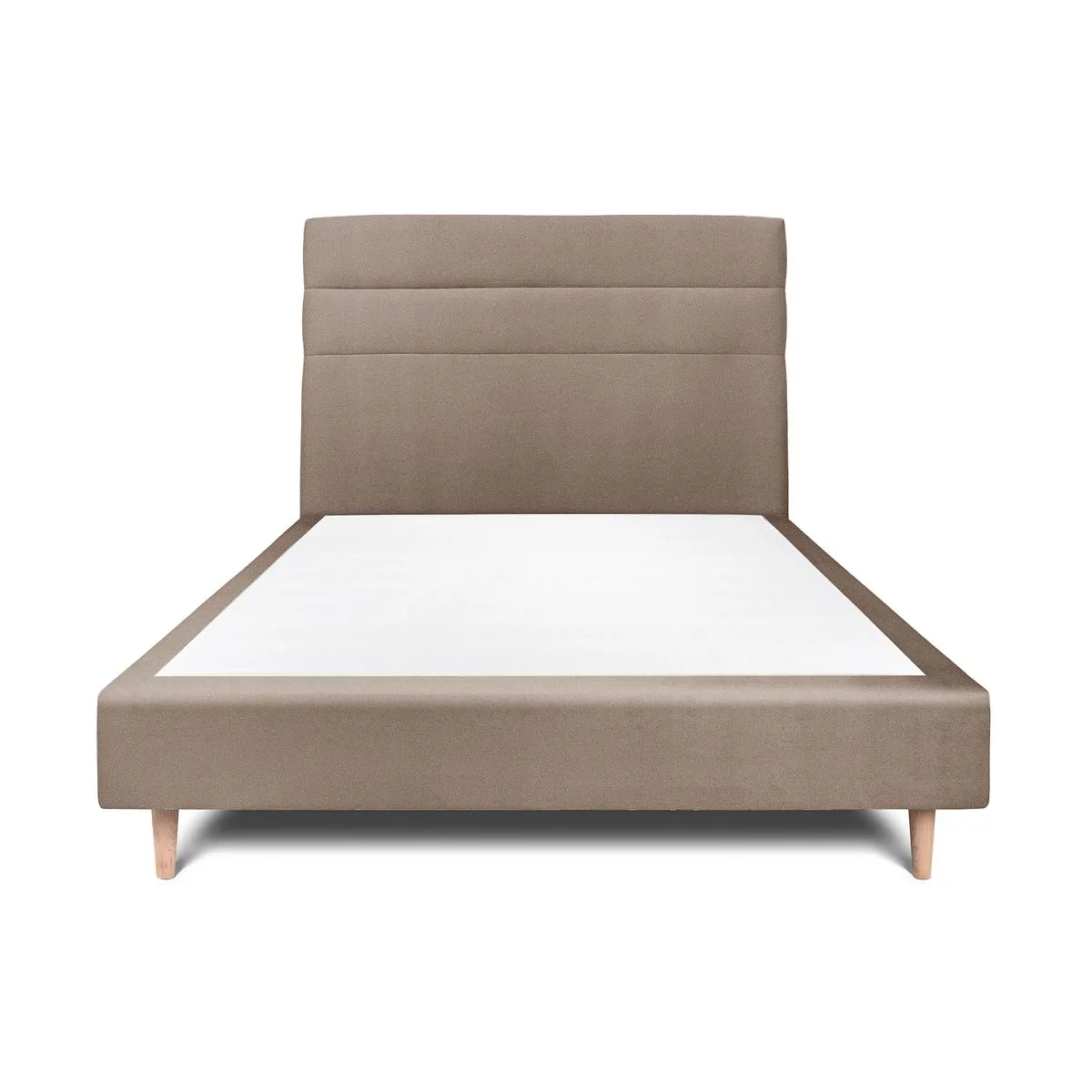 Lit Sommeil de plomb - 135x190 cm - Taupe