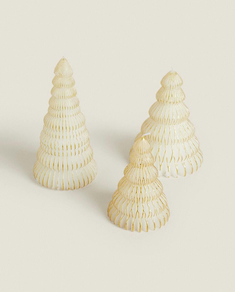 VELA DECORATIVA PARA ÁRVORE DE NATAL