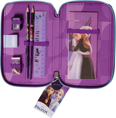 Disney Frozen Dobbeltpennal, Lilla