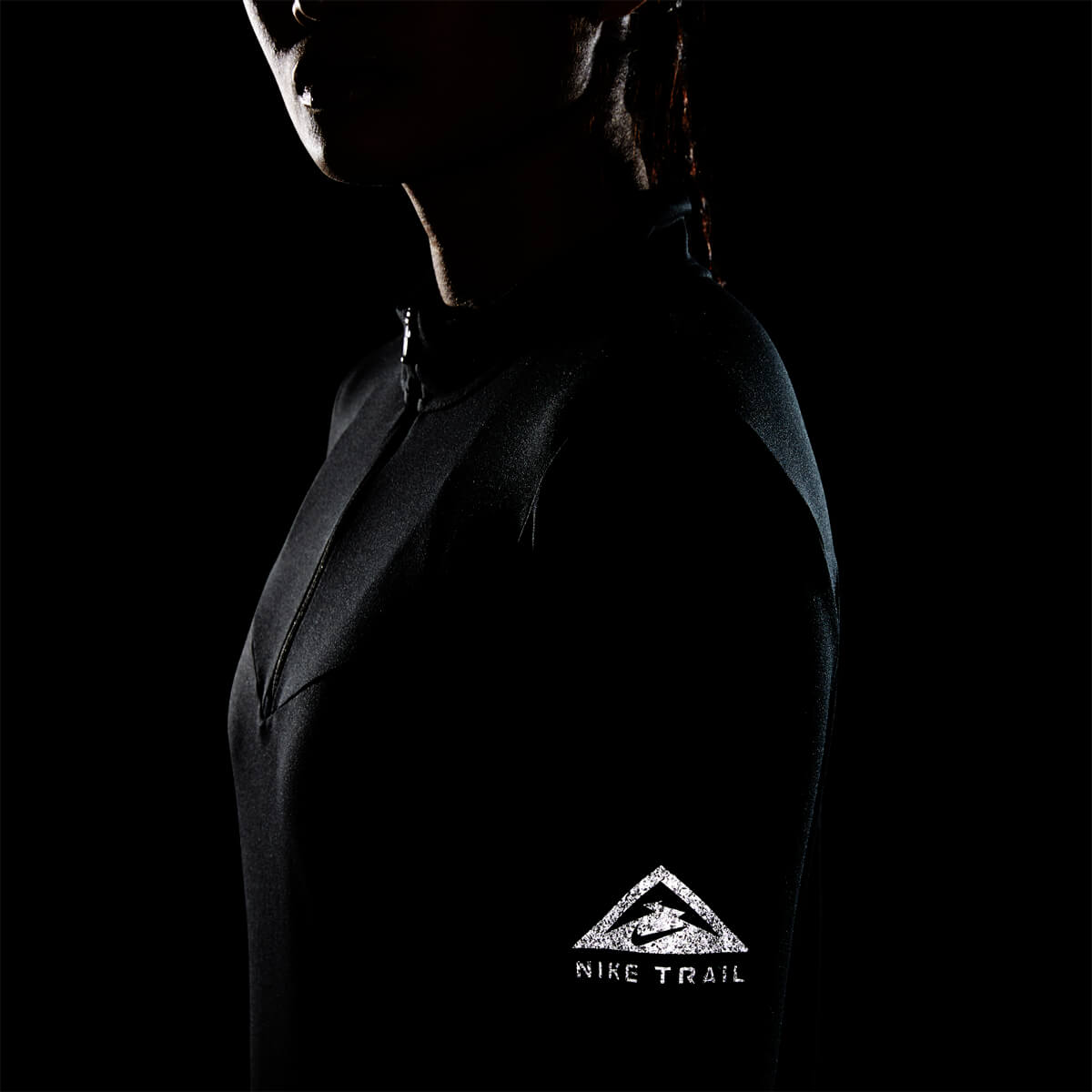 Nike Element Trail Løbetrøje Dame