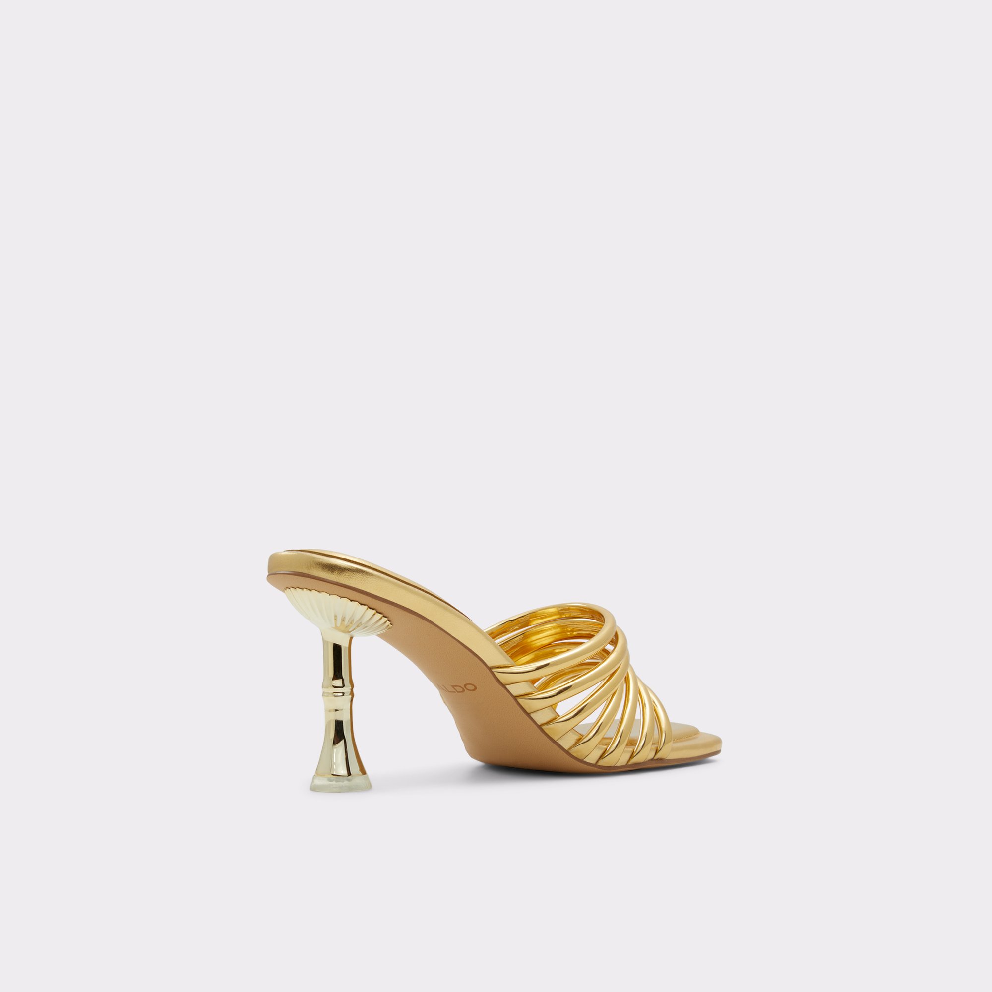 Harpa Gold Women Strappy Sandals