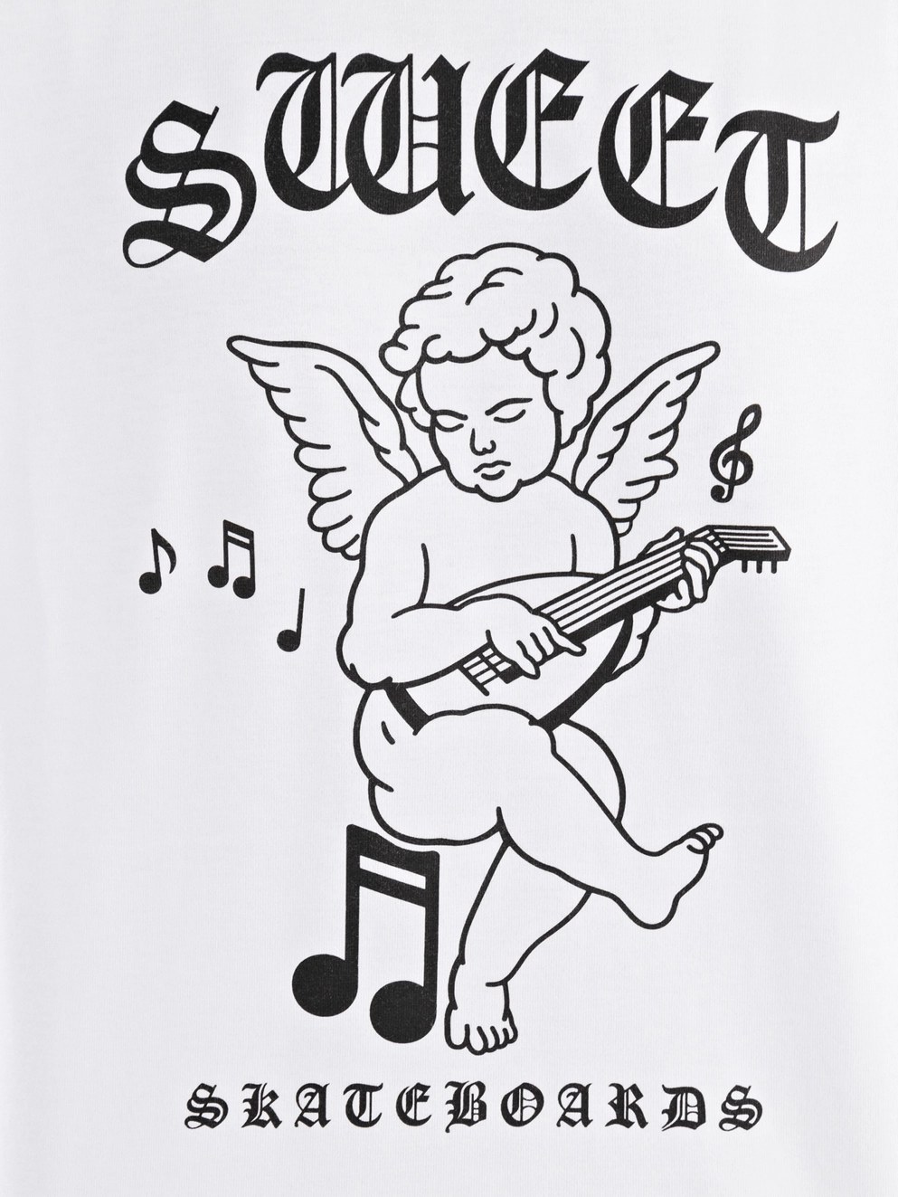 SWEET SKTBS Loose Cherub T-Shirt white
