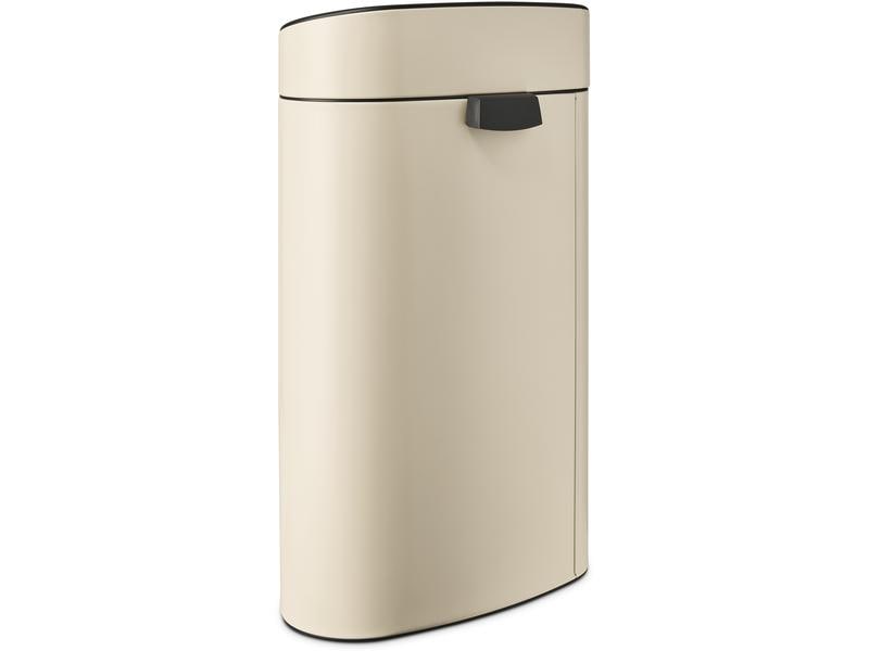Brabantia Abfalleimer Touch Bin New 40 l, Soft Beige Eimer