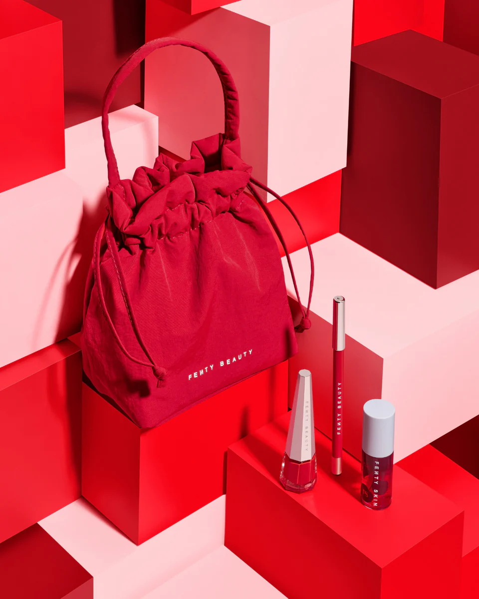 Cherry Mouth 3-Piece Lip Set + Pouch
