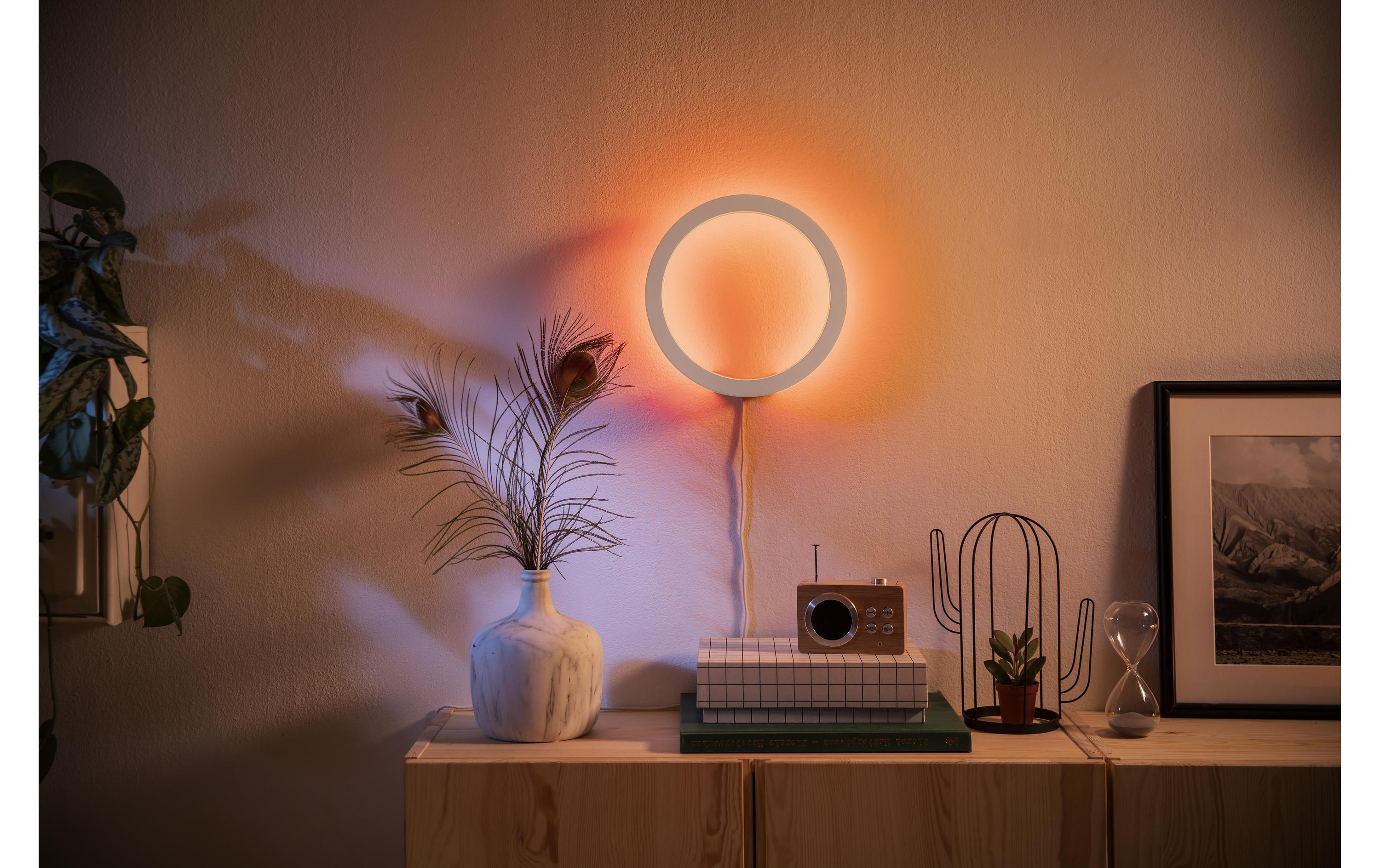 White & Color Ambiance Sana Wandleuchte Weiss<br>LED-Wandleuchte