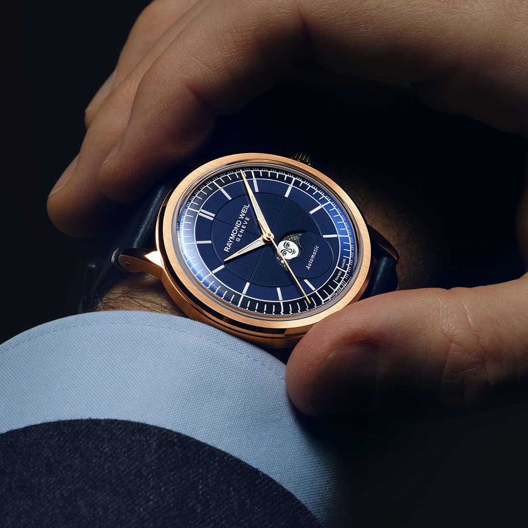 Raymond Weil Millesime Moon Phase Rosé Ø 39.5mm