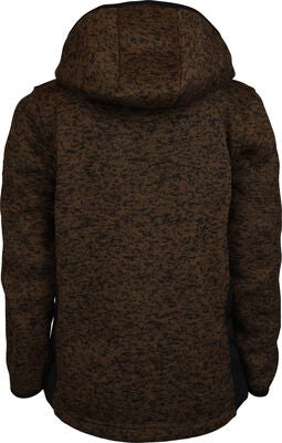 Lindberg Bormio Fleecejakke, Dark Brown