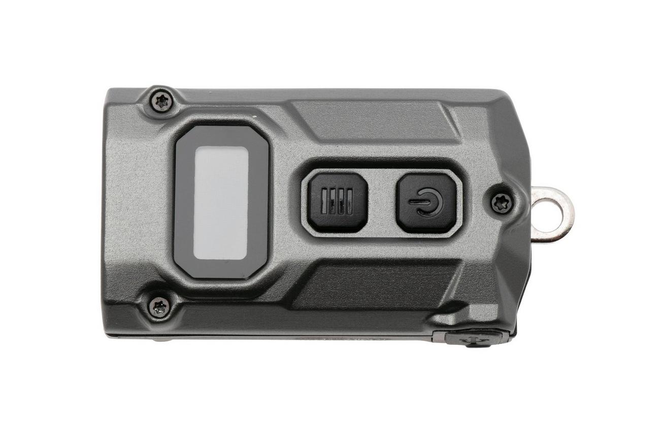 Nitecore TINI3 Forest Gray oplaadbare sleutelhangerzaklamp, 600 lumen