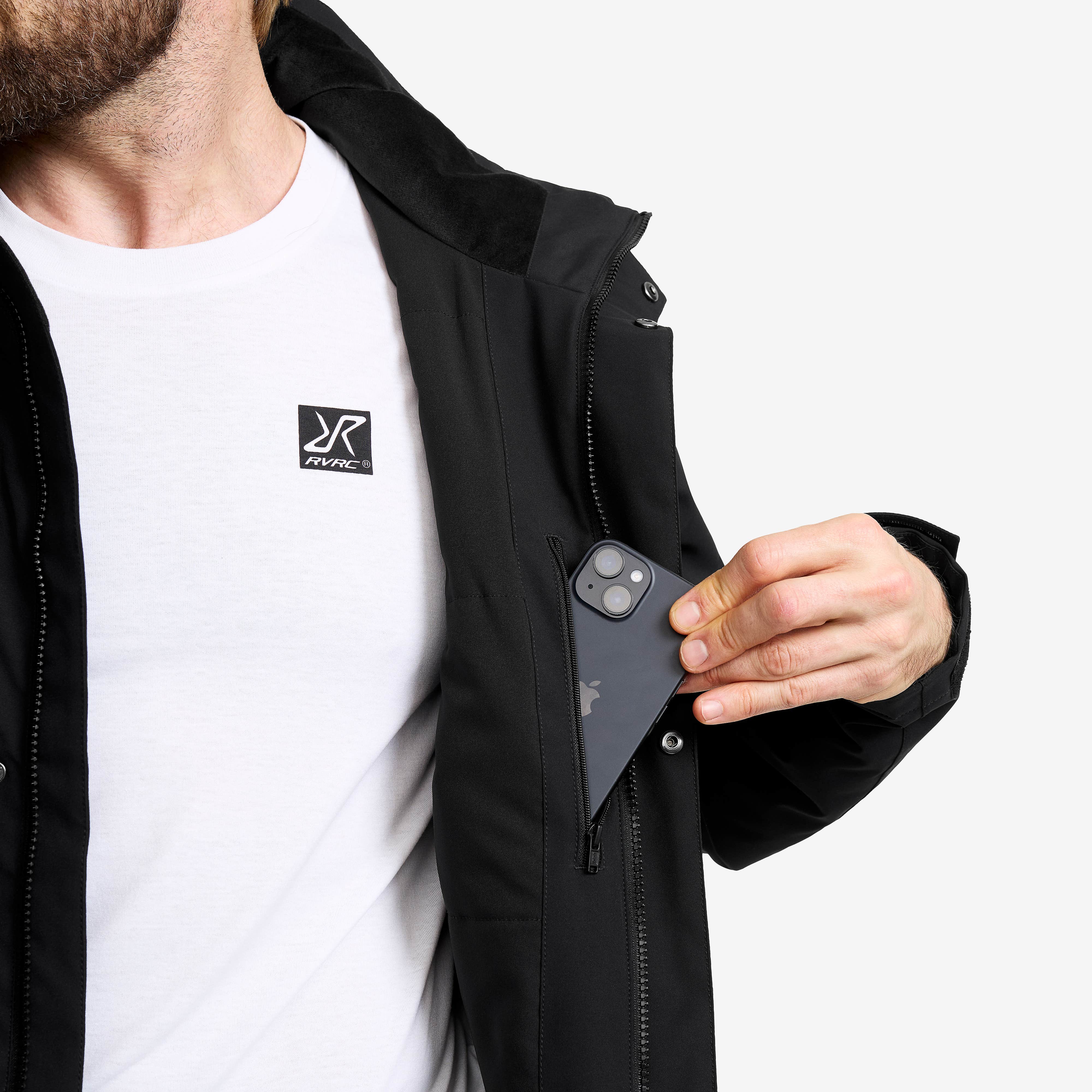 Rhyme 2L Insulated Parka Herre Black