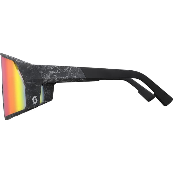 Lunette vélo SCOTT PRO SHIELD MARBLE BLACK/TEAL CHROME