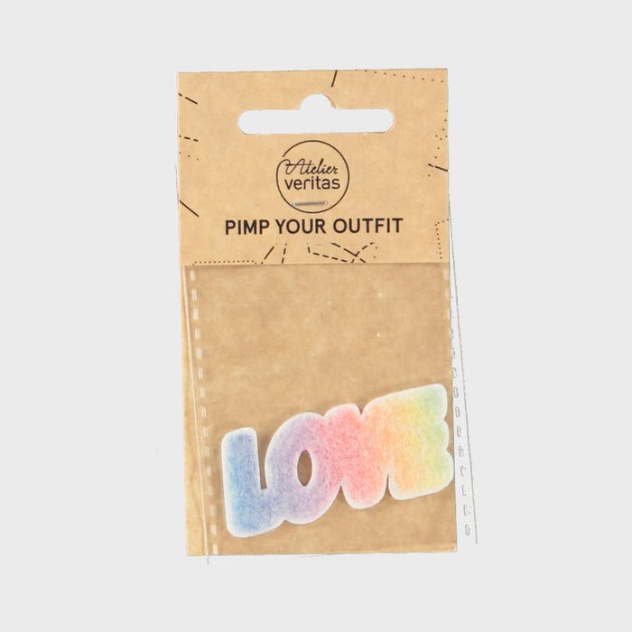 Atelier Veritas-Patch love 2x4,5cm