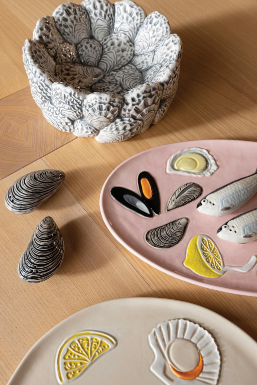 &klevering De la mer gebaksbordje Ø16 set van 4